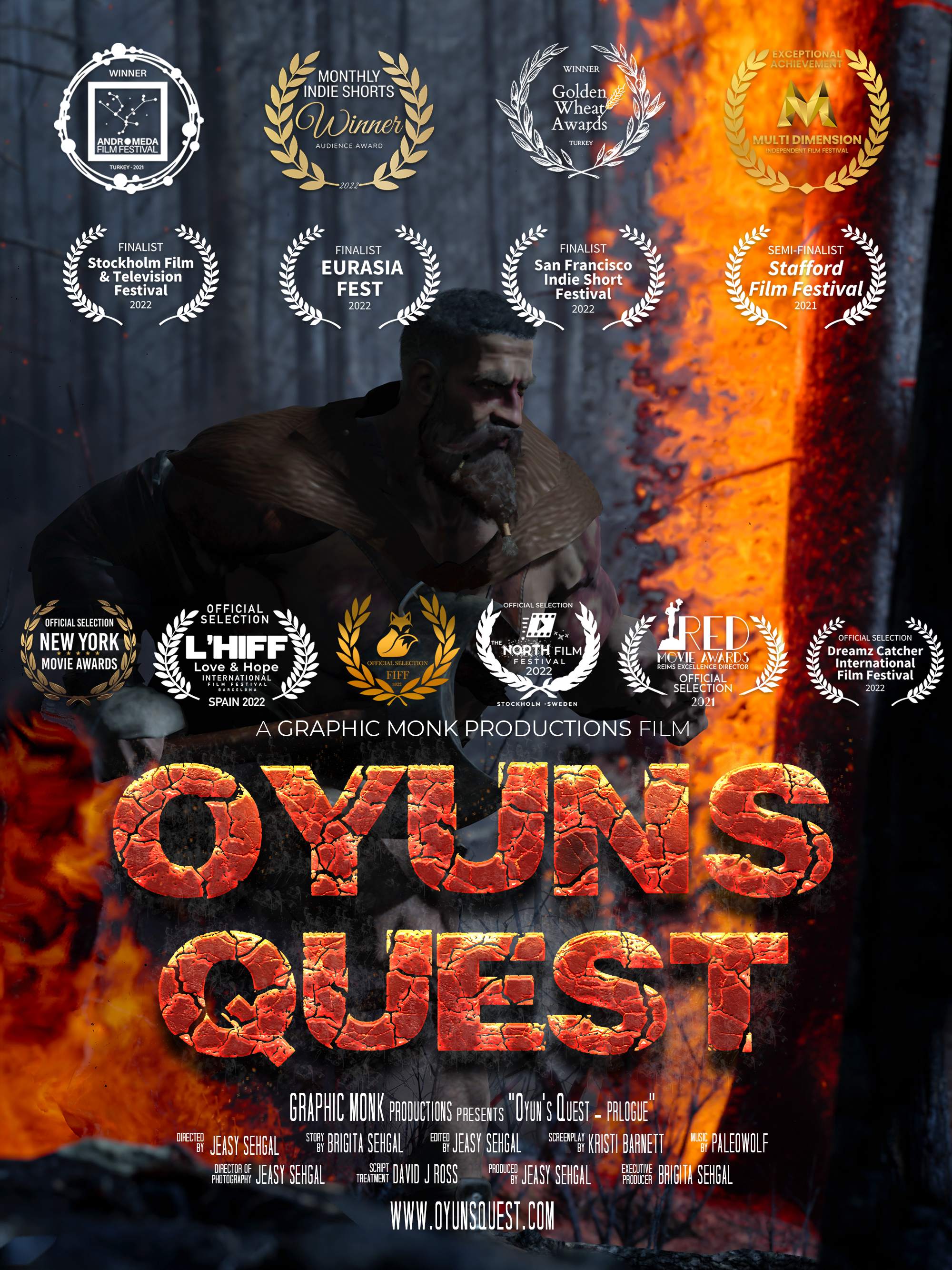 Oyens Quest short film produced by Graphic Monk Productions