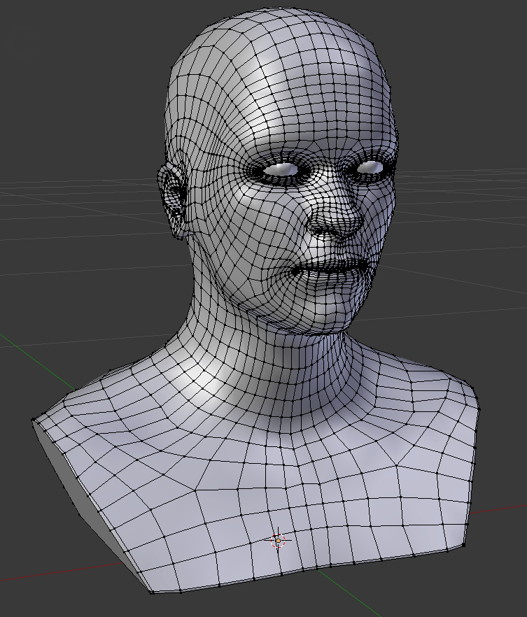 The Manifold Valley 3D Scanning System starts with the final, Proper Mesh topology